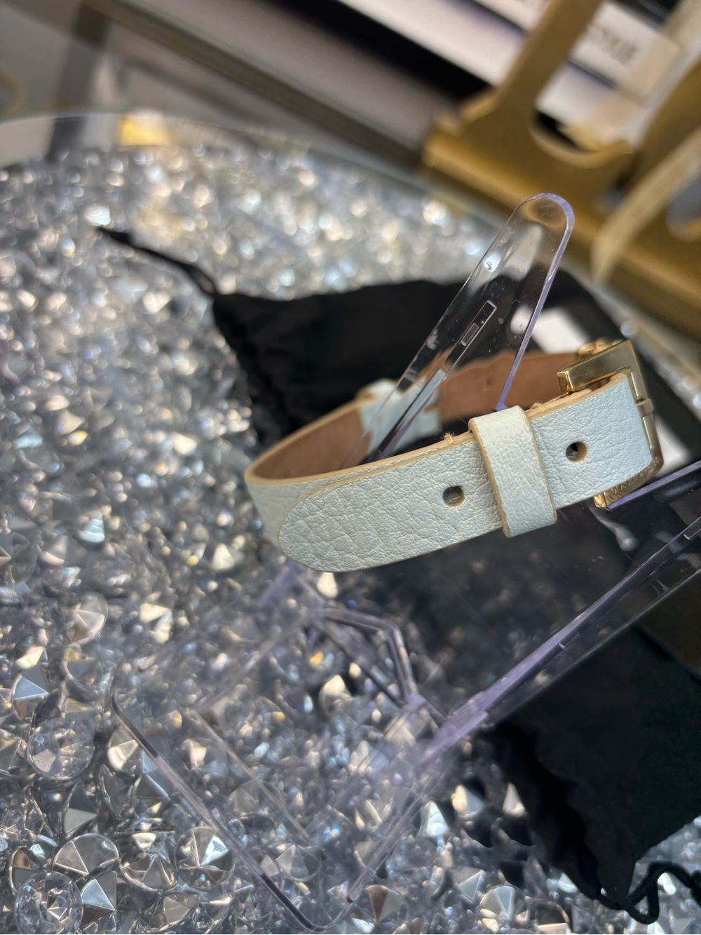 Dolce & Gabbana Celeste Leather dog collar nwot - Picture 9 of 12